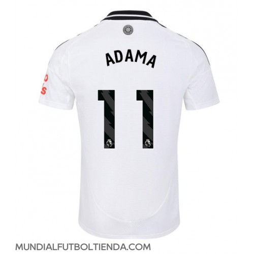 Camiseta Fulham Adama Traore #11 Primera Equipación Replica 2024-25 mangas cortas